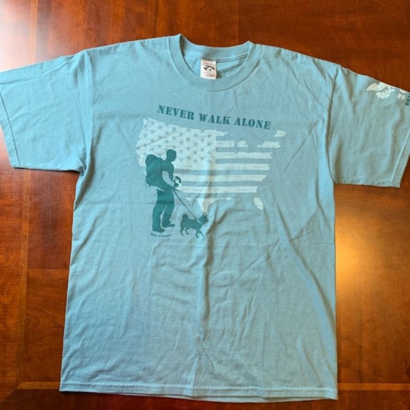 Dog is Good Other - Never Walk Alone Tee Shirt